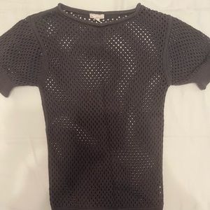 Knit Mesh Top